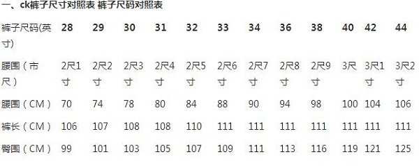 说明：裤子上的尺码，如160/68A，160是指身高，68表示腰围，A代表体型;体型分类：A正常体 B偏胖体 C肥胖体 Y偏瘦体