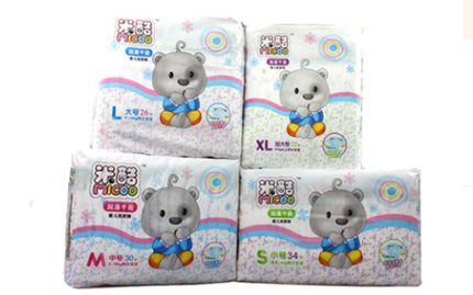 湛江简装米酷婴儿纸尿裤一手货源市场在哪?批发价格表多少钱?