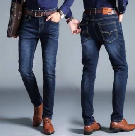 杭州四季青夏季成人男装大码彩色牛仔长裤厂家批发市场在哪里?